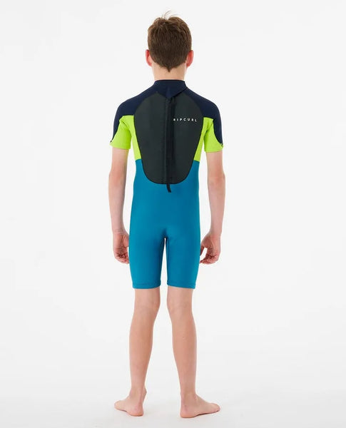 Rip Curl Youth Wetsuits Juniors Omega Back Zip Springsuit