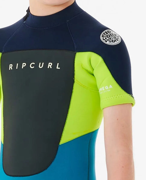 Rip Curl Youth Wetsuits Juniors Omega Back Zip Springsuit