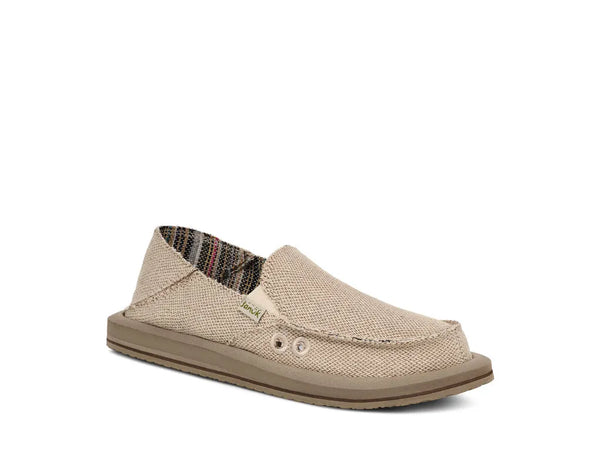 Sanuk Womens Shoes Donna Hemp 2 Tone