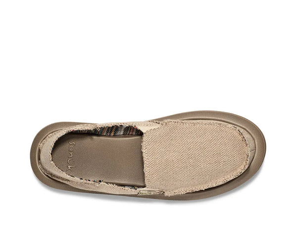 Sanuk Womens Shoes Donna Hemp 2 Tone