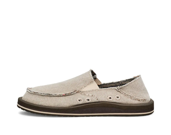 Sanuk Mens Shoes Donny Hemp 2 Tone