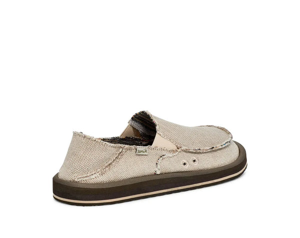 Sanuk Mens Shoes Donny Hemp 2 Tone