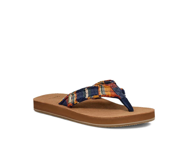 Sanuk Mens Sandals Fraid Not Blanket