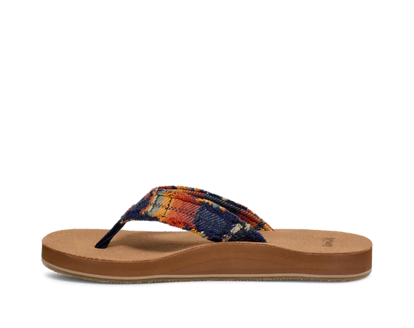 Sanuk Mens Sandals Fraid Not Blanket