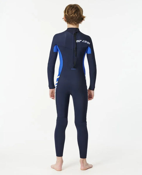 Rip Curl Kids Wetsuits Junior Dawn Patrol Back Zip 3/2 Fullsuit