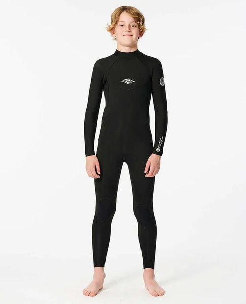 Rip Curl Kids Wetsuits Junior Dawn Patrol Back Zip 3/2 Fullsuit