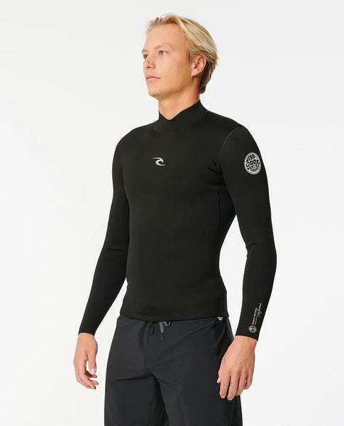 Rip Curl Mens Wetsuits Dawn Patrol 1.5mm Long Sleeve Wetsuit Jacket