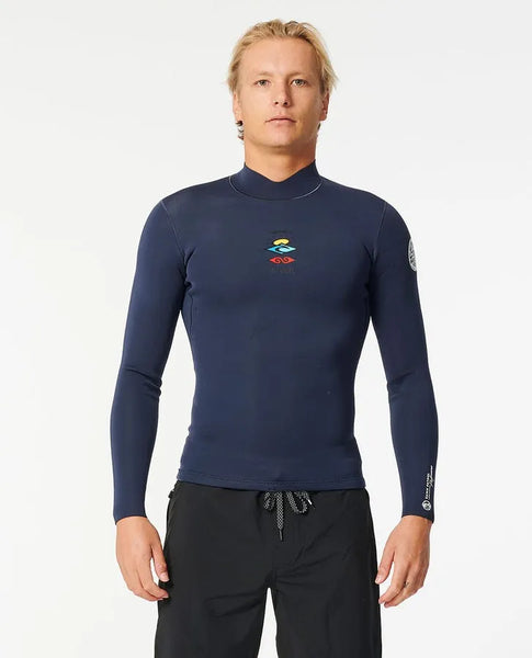 Rip Curl Mens Wetsuits Dawn Patrol 1.5mm Long Sleeve Wetsuit Jacket