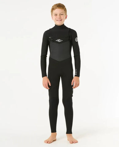 Rip Curl Kids Wetsuits Junior Dawn Patrol Chest Zip 4/3 Fullsuit