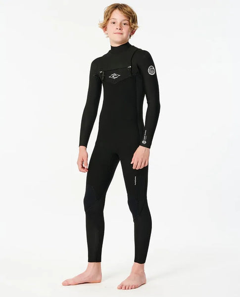 Rip Curl Kids Wetsuits Junior Dawn Patrol Chest Zip 3/2 Fullsuit