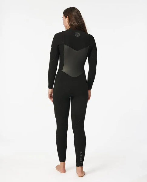 Rip Curl Womens Wetsuit Flashbomb 4/3mm Chest Zip Fullsuit