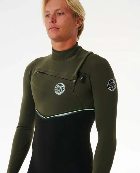 Rip Curl Mens Wetsuits E-Bomb 4/3 Chest Zip Fullsuit