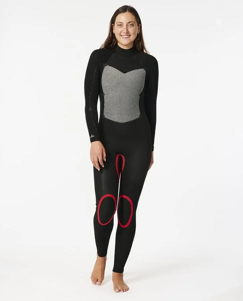 Rip Curl Womens Wetsuit Omega 3/2 Back Zip Fullsuit