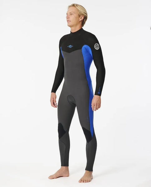 Rip Curl Mens Wetsuit Dawn Patrol 4/3 Back Zip Fullsuit