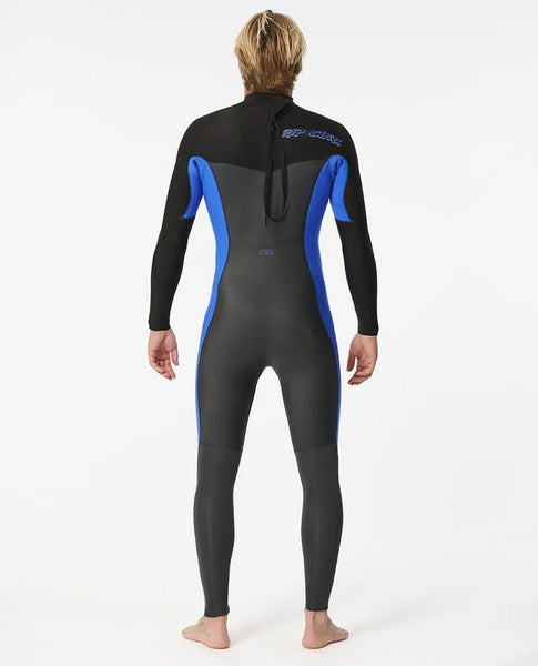 Rip Curl Mens Wetsuit Dawn Patrol 4/3 Back Zip Fullsuit