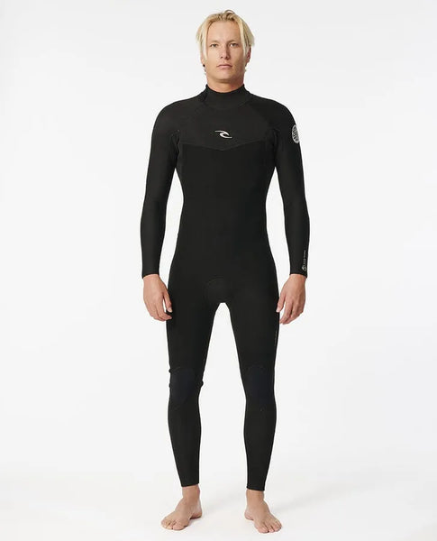 Rip Curl Mens Wetsuit Dawn Patrol 4/3 Back Zip Fullsuit