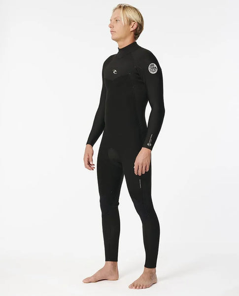 Rip Curl Mens Wetsuit Dawn Patrol 4/3 Back Zip Fullsuit