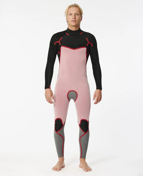 Rip Curl Mens Wetsuit Dawn Patrol 4/3 Back Zip Fullsuit