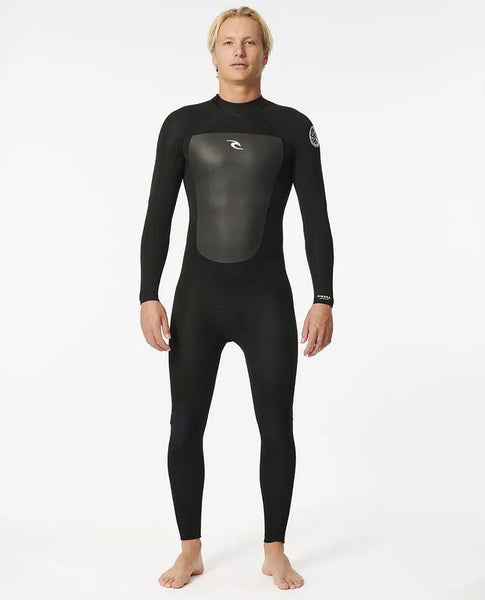 Rip Curl Mens Wetsuits Omega 4/3mm Back Zip Fullsuit