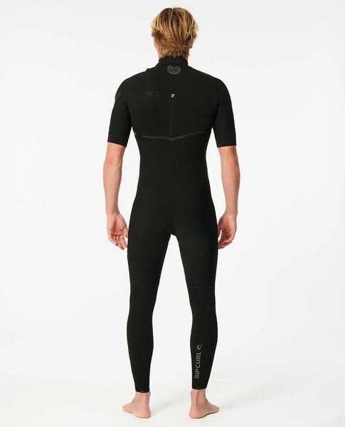 Rip Curl Mens Wetsuits E7 E-Bomb Zip Free 2/2 Short Sleeve Wetsuit