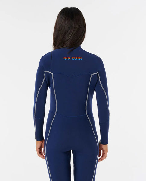 Rip Curl Womens Wetsuits Steph Gilmore Dawn Patrol Chest Zip 4/3 Fullsuit