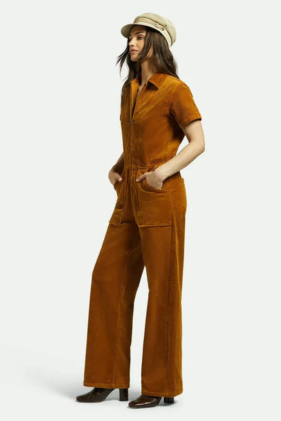 Brixton Womens Pants Utility Jumpsuit