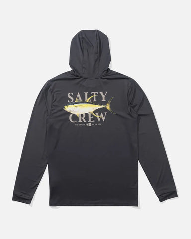 Salty Crew Mens Shirt Yellowfin Sunshirt Hoodie