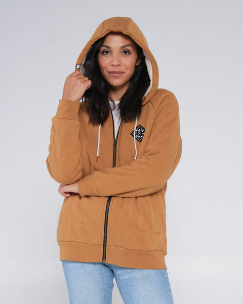 Salty Crew Womens Sweatshirt Seeking Sherpa Hoody