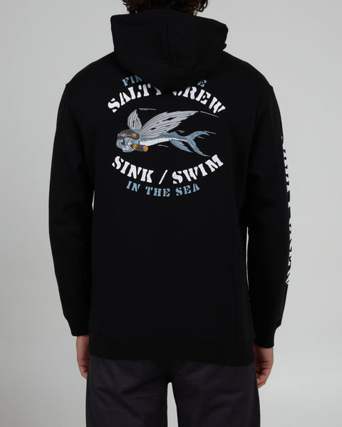 Salty Crew Mens Sweatshirt Kamikaze Zip Fleece