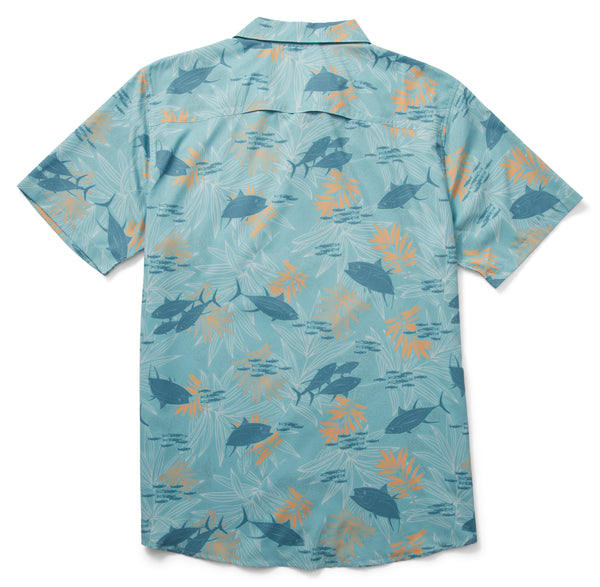 Salty Crew Mens Woven Feeding Frenzy UV