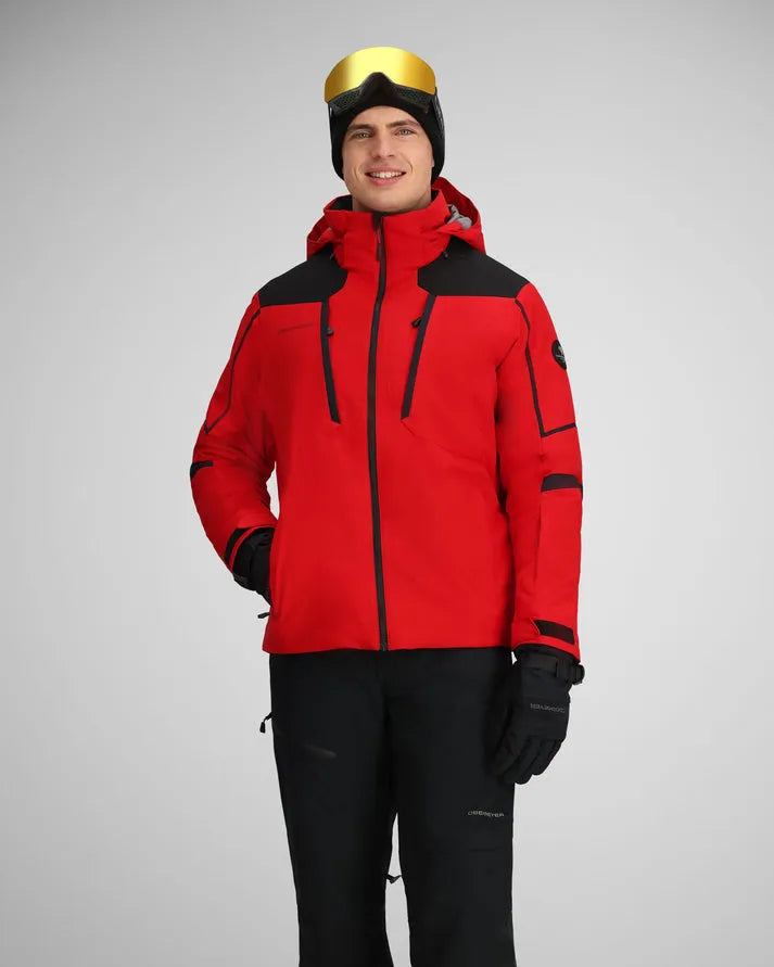 Obermeyer Acadia Red retailer Hooded Puffer Ski Jacket