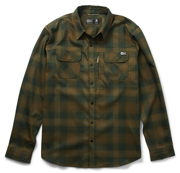 Salty Crew Mens Shirt Fathom Tech Flannel