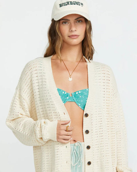 Billabong Womens Sweater Loren Cardigan