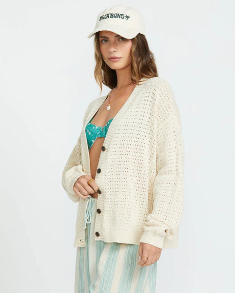 Billabong Womens Sweater Loren Cardigan