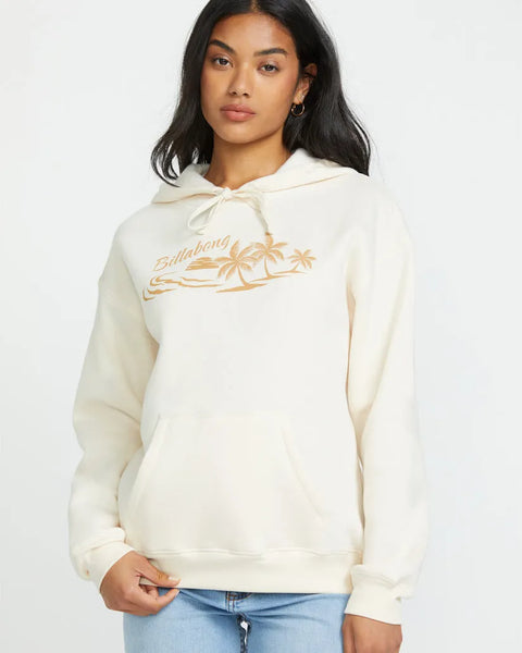 Billabong Womens Sweatshirt Beach Tropics Po Hoodie