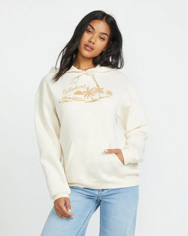 Billabong Womens Sweatshirt Beach Tropics Po Hoodie