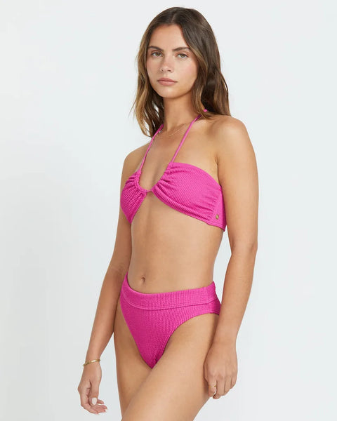 Billabong Womens Bikini Top Summer High Drew Bandeau