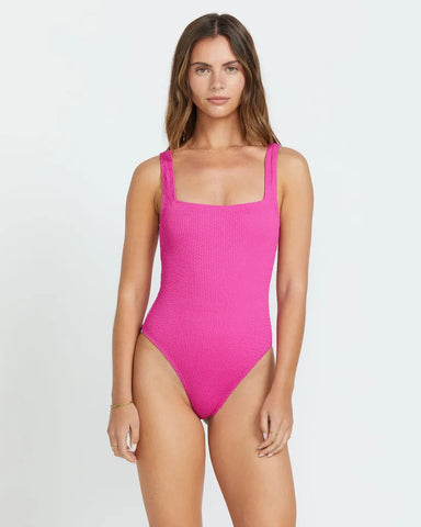 Billabong Womens Swimsuit Summer High Square Neck One-Piece