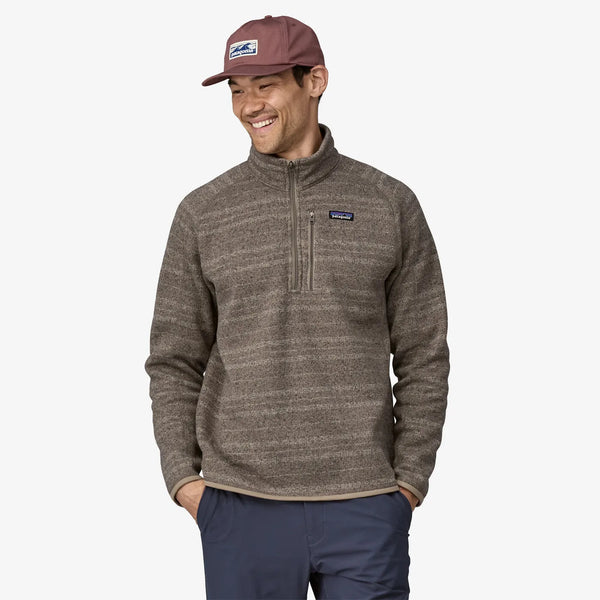 Patagonia Mens Sweater Better Sweater 1/4-Zip Fleece