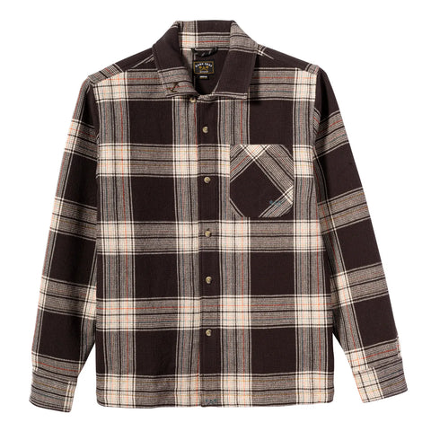 Dark Seas Mens Shirt Polaris Heavyweight Flannel