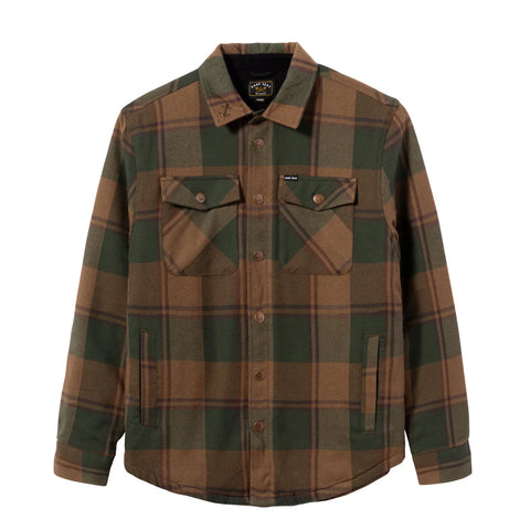 Dark Seas Mens Jacket Barracks Flannel