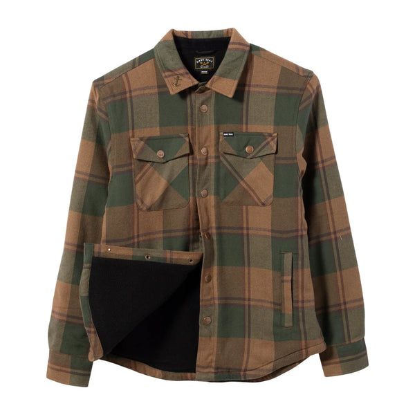 Dark Seas Mens Jacket Barracks Flannel