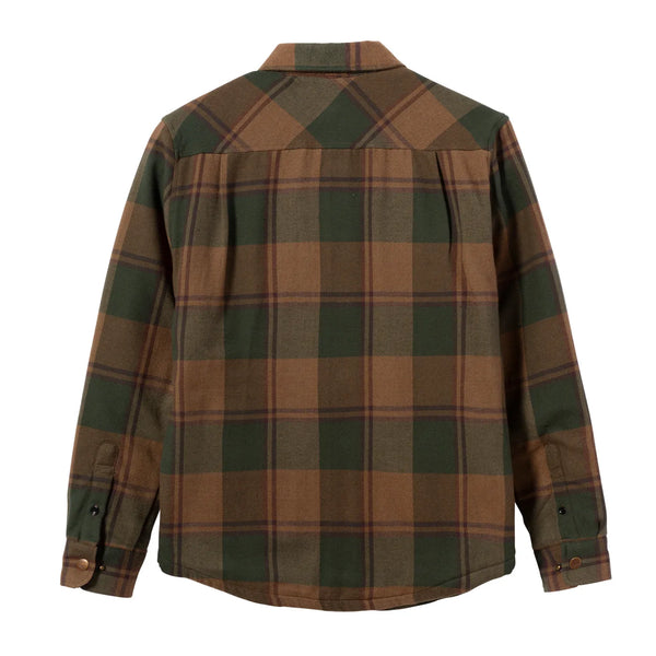 Dark Seas Mens Jacket Barracks Flannel