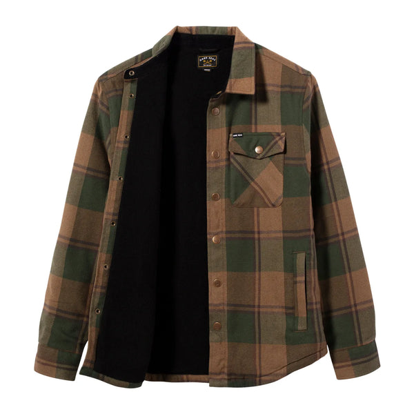 Dark Seas Mens Jacket Barracks Flannel