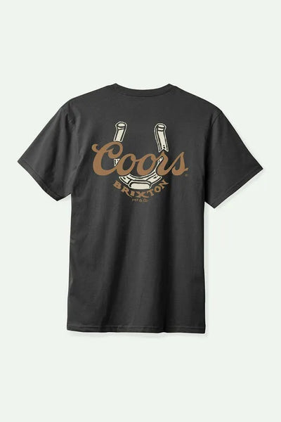 Brixton Mens Shirt Coors Coors Luck