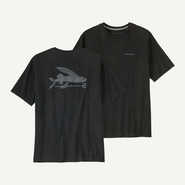 Patagonia Mens Shirt Flying Fish Responsibili-Tee