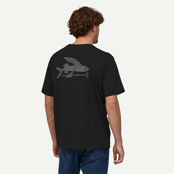 Patagonia Mens Shirt Flying Fish Responsibili-Tee