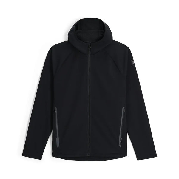 Spyder Mens Snow Layers Gridweb Hoodie