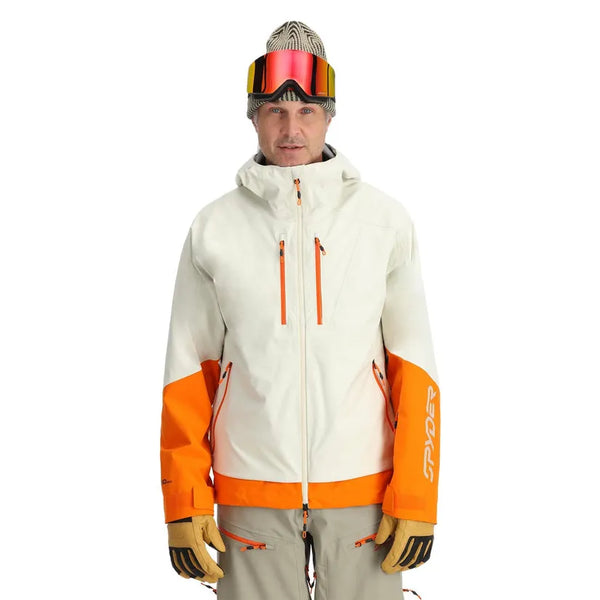 Spyder Mens Snow Jacket Sanction Hard Shell