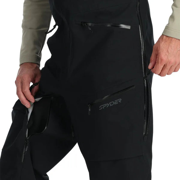 Spyder Mens Snow Pants Sanction Bib